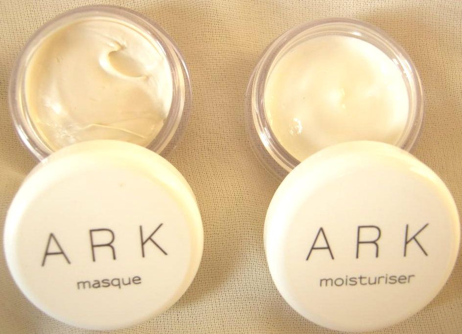 A picture of ARK Skincare Masque and moisturiser. 