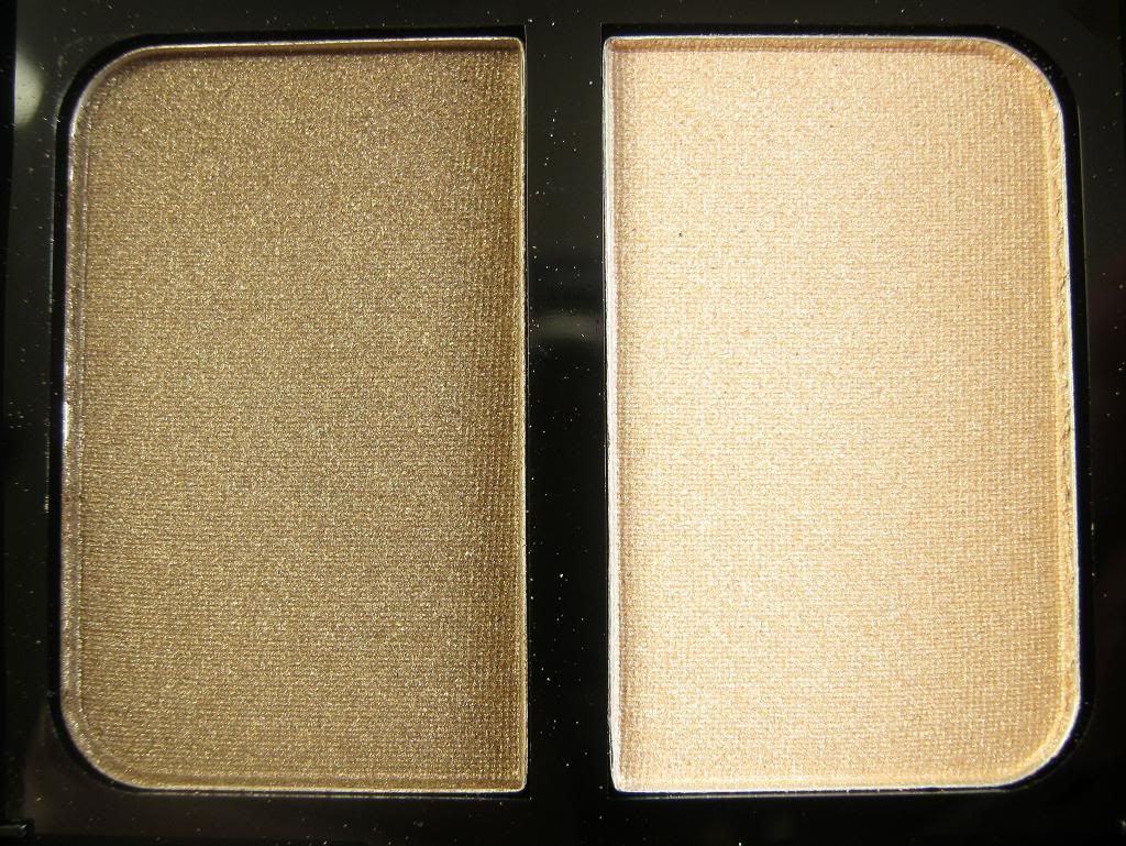 A picture of Smooch Cosmetics Duo Eyeshadow in Naughty school girl.