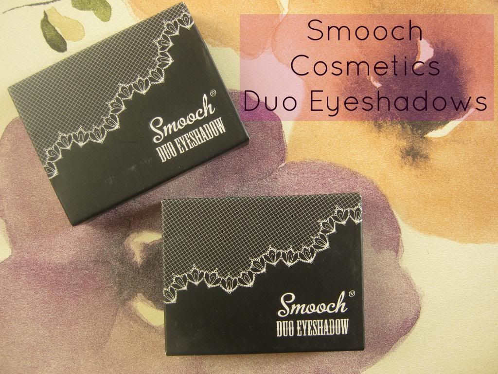 A picture of Smooch Cosmetics Duo Eyeshadows.