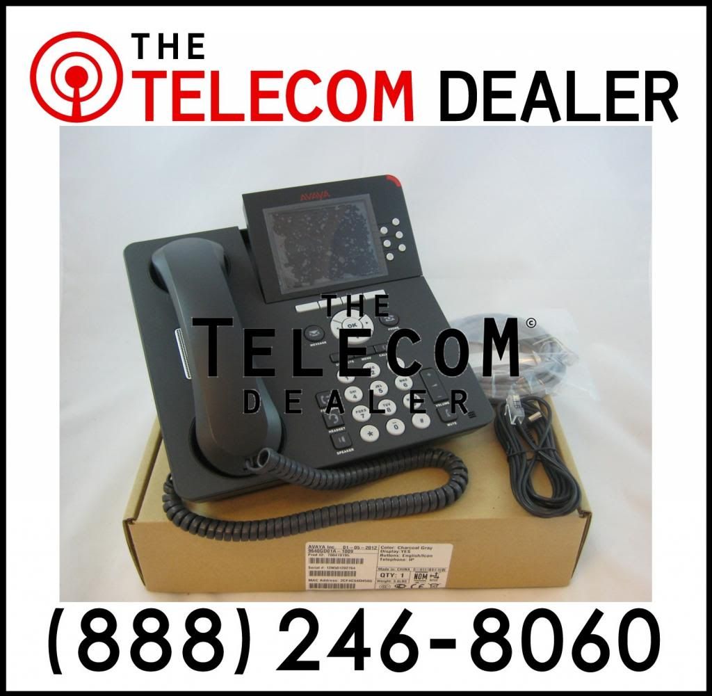 Details about New Avaya 9640G IP Office Telephone Phone Black VOiP ...