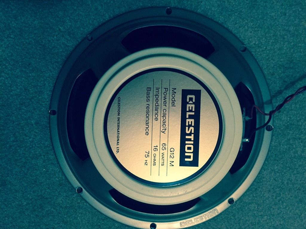 Sold FANE F70 8 Ohm, Celestion Creamback, EJ Eminence EJ 1240 16 Ohm Alnico speaker and EVM