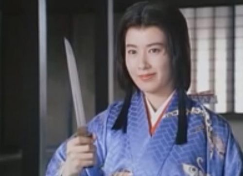 Nōhime as played by Natori Yuuko in 'Oda Nobunaga' (1989)