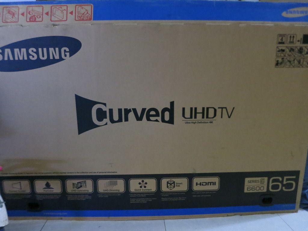 Samsung 65 Curved 4K LED Smart TV - 1