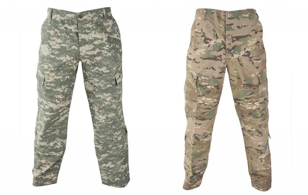 US ARMY CAMO ACU COMBAT UNIFORM TROUSERS PROPPER TACTICAL PANTS ...