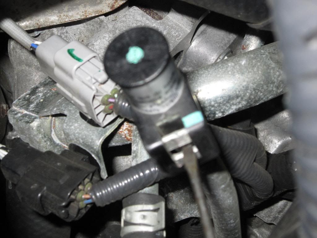 Where is the transmission dipstick on a 2010 nissan sentra #4