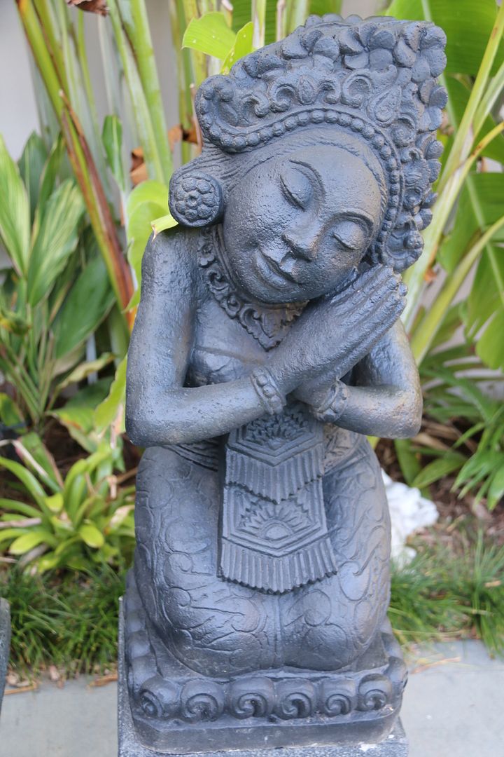 NEW Balinese Wedding Couple Statues Bali Garden Art Balinese Statue