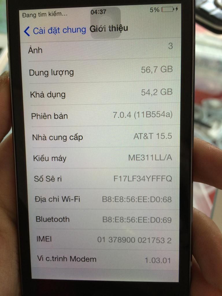 vài em 5s lock  cho anh em lựa chọn