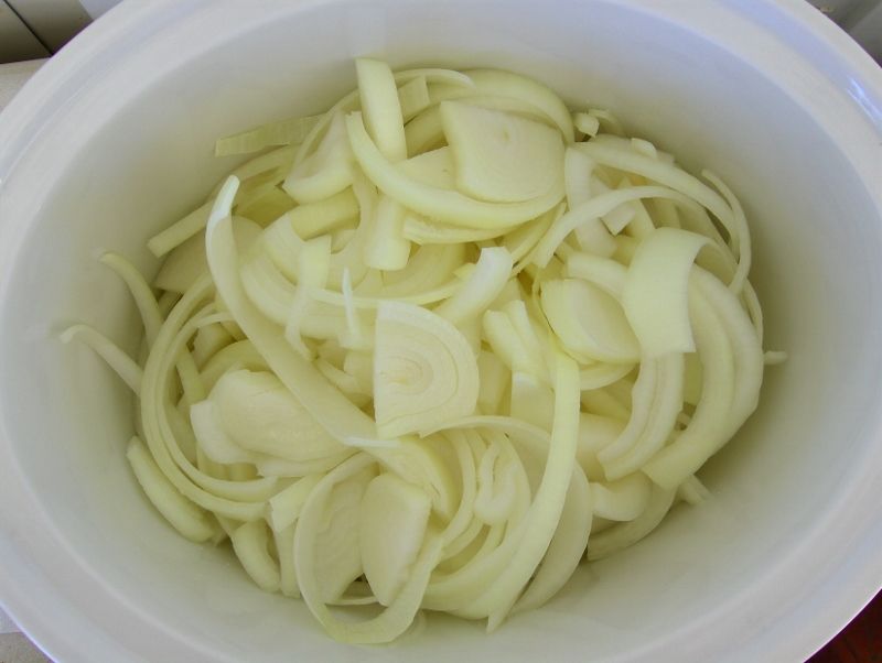 I'm trying Crockpot Carmelized Onions today - Preserving the Harvest