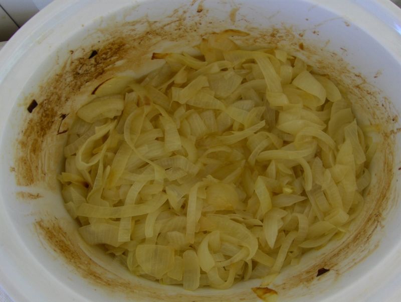 I'm trying Crockpot Carmelized Onions today - Preserving the Harvest