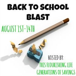 Back To School Blast Giveaway Hop - $700 in prizes