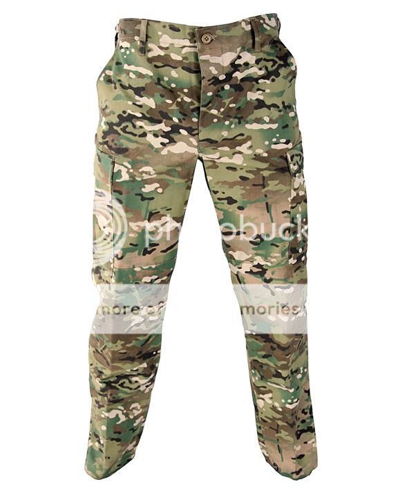 Propper Military Tactical Multicam BDU Pants Poly Cotton Twill Button Flys F5201