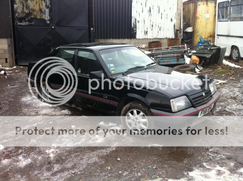 vauxhall cavalier mk2 saloon 1 owner project / restoration 1989