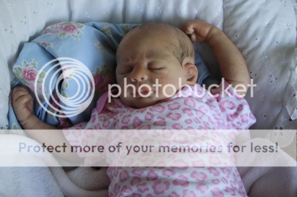 Reborn Baby Doll Girl Painted Hair Ultra Realism Sale